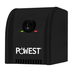 Regulador de Voltaje Powest 2200va 8 Tomas CERTIFICADO
