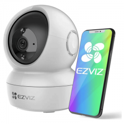 Cámara WiFi H6C PT 2MP con Seguimiento Inteligente y Visión Nocturna EZVIZ | CS-H6c-R101-1G2WF