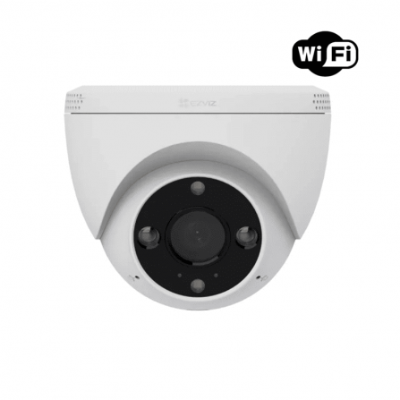Cámara WiFi Exterior Inteligente EZVIZ H3C 3MP con Visión Nocturna a Color, IA y Defensa Activa