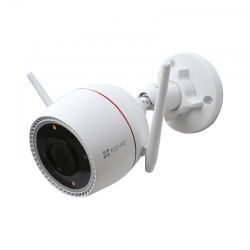 Cámara WiFi Exterior EZVIZ H3C 3MP con Visión Nocturna a Color y Defensa Activa