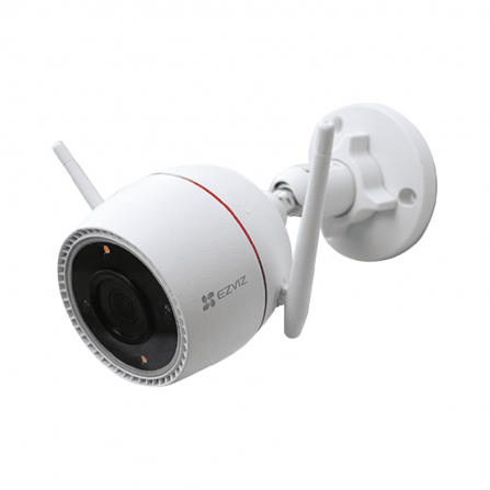 Cámara WiFi Exterior EZVIZ H3C 3MP con Visión Nocturna a Color y Defensa Activa