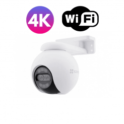 Cámara WiFi EZVIZ H80X Dual 4K PT con Visión Full Color, IA y Seguimiento Inteligente para Exteriores