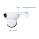 Cámara WiFi EZVIZ H90 Doble Lente 2K+ con Rotación Ultra Flexible, IA y Patrullaje Inteligente