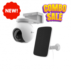 Cámara EZVIZ EB8 3MP 2K PT Exterior 4G con GPS y Visión Nocturna a Color