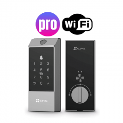 Cerradura Inteligente EZVIZ DL04 PRO – Cerrojo Digital IP65 para Exteriores, 6 Métodos de Apertura