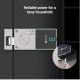 Cerradura Inteligente EZVIZ DL03 – 4 Métodos de Acceso, IP65 Exterior, Control desde App