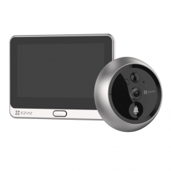 Mirilla Digital Inteligente EZVIZ DP2C – 2MP, Sensor PIR, WiFi, Visión Nocturna, Pantalla 4.3” y Batería de 4600 mAh