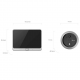 Mirilla Digital Inteligente EZVIZ DP2C – 2MP, Sensor PIR, WiFi, Visión Nocturna, Pantalla 4.3” y Batería de 4600 mAh