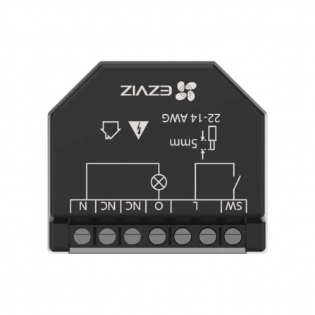 Interruptor Inteligente EZVIZ T36 | 2 Canales, WiFi, 16A, Compatible con Alexa y Google