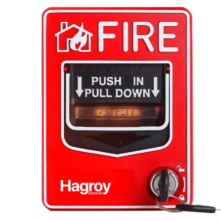 Estación Manual de Alarma Contra Incendio HG-EMM | Doble Acción | 12-24V