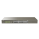 Switch PoE Gigabit Tenda 24 Puertos + 2 SFP 410W No Administrable | TEG1126P-24-410W