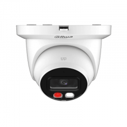 Cámara IP Domo Tipo Torreta Dahua 4MP Smart Dual Light con Micrófono IP67 | DH-IPC-HDW2449TP-S-IL-0280B