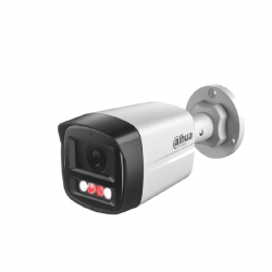 Cámara Bala IP Full Color Dahua 2MP Smart Dual Light con Micrófono IP67 | DH-IPC-HFW1239TL1P-A-IL-0280B