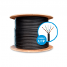 Cable UTP CCA Cat5 Exterior con Doble Chaqueta – Carrete 305 Metros – POWERUTPCAT5EXT