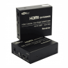 Extender HDMI 150 Metros Full HD – Repetidor Señal HDMI con Compresión MJPEG Largo Alcance Profesional