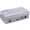 Extender HDMI 200 Metros KVM – Repetidor Señal HDMI Full HD con Compresión H.264 y Control USB