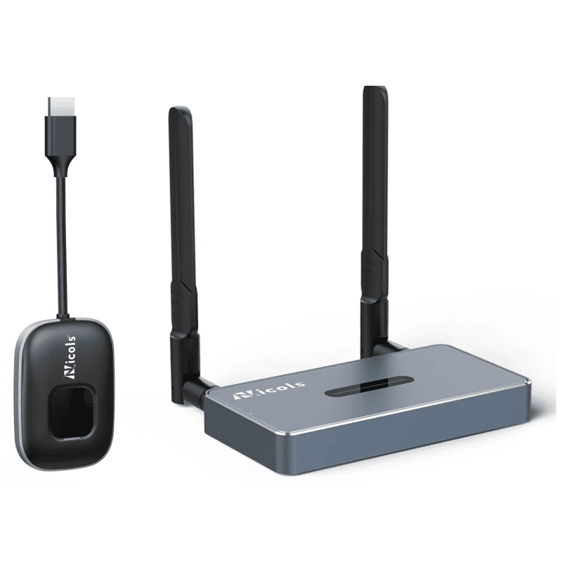 Extender HDMI Inalámbrico 50M 4K NICOLS PREMIUM Transmisión Ultra HD sin  Cables