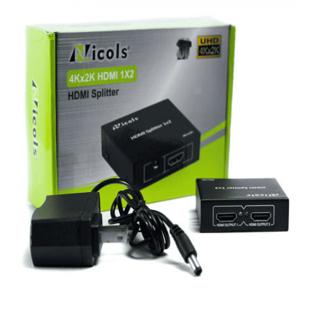 Splitter HDMI 4 Puertos 1x4 Resolución 4K NICOLS