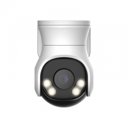 Cámara Tipo Domo PT  5MP  Smart Dual Light, IR 40m, Audio e IP66