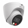 Cámara IP Domo Semimetálica 2MP con Smart Dual Light, Lente 2.8mm, IR 30m, H.265+, PoE e IP67