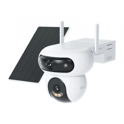 Cámara IP WiFi Dual 8MP con Panel Solar y Batería Recargable Full Color – EZVIZ